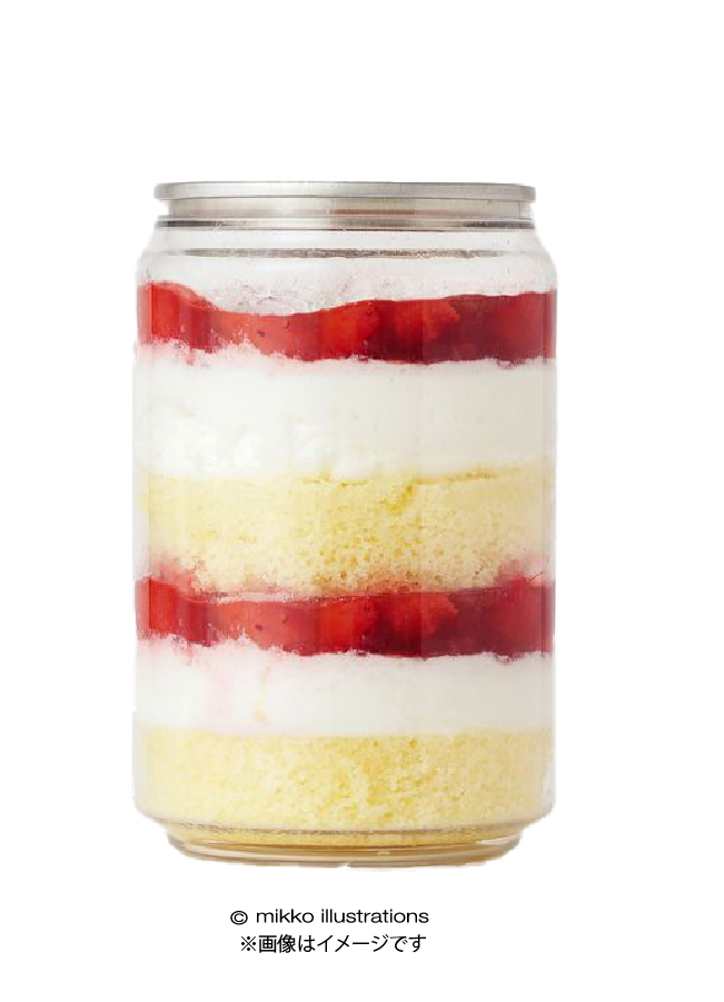 【数量限定】mikko ケーキ缶<4個セット>