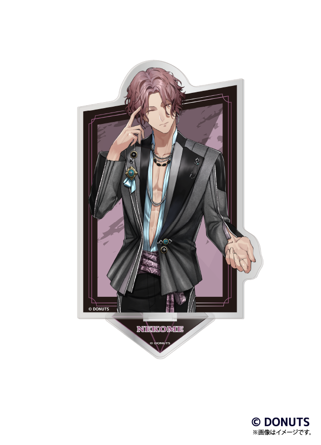 【ブラックスター】アクリルスタンド ネコメver.