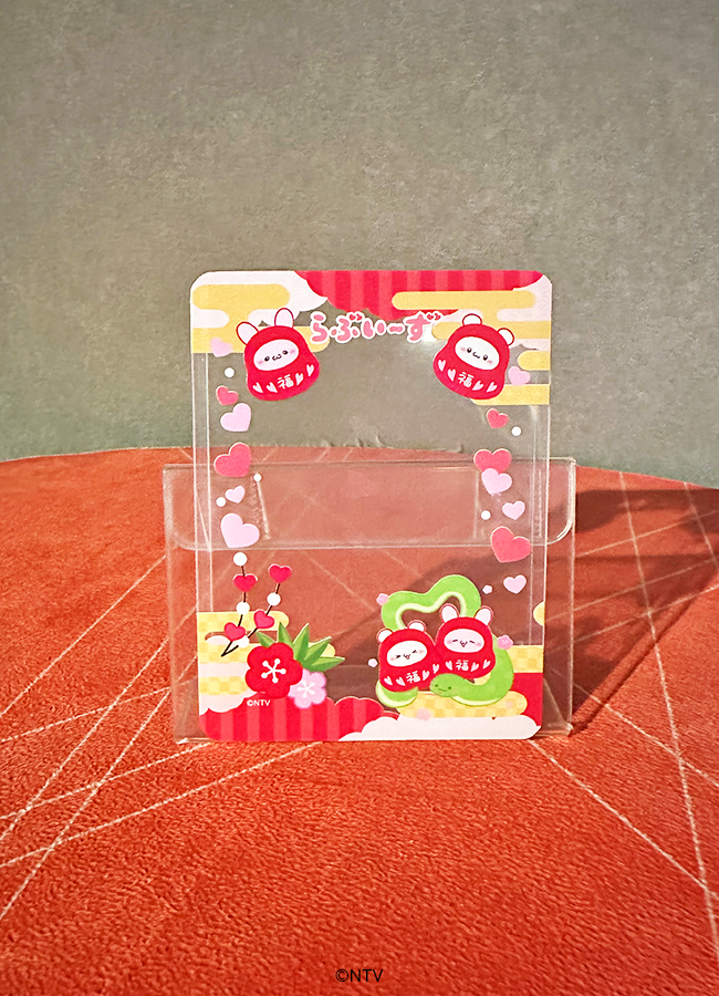 らぶいーず お正月風硬質カードケース(だるま)