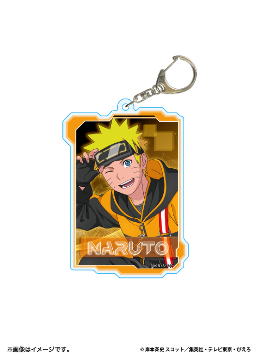 【NARUTO-ナルト- 疾風伝】ちょいデカアクリルキーホルダー NARUTO-ナルト- 疾風伝/うずまきナルト(Cyber Style)