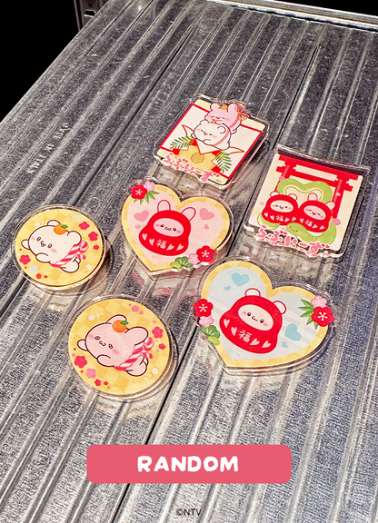 らぶいーず トレーディングアクリルバッジ
