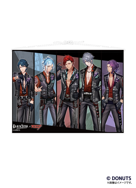 【ブラックスター】A3タペストリー　TeamWver.